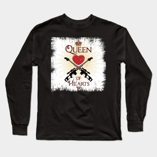 Queen of Hearts Concert Merch Long Sleeve T-Shirt